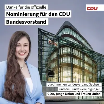 Nominierung für den CDU-Bundesvorstand