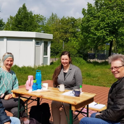 Austausch über das Leipziger Modellschulprojekt in Grünau