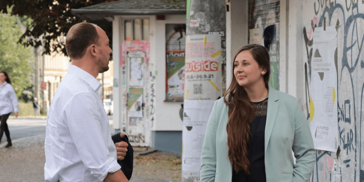 Haustürwahlkampf und Bürgergespräch mit Marco Wanderwitz