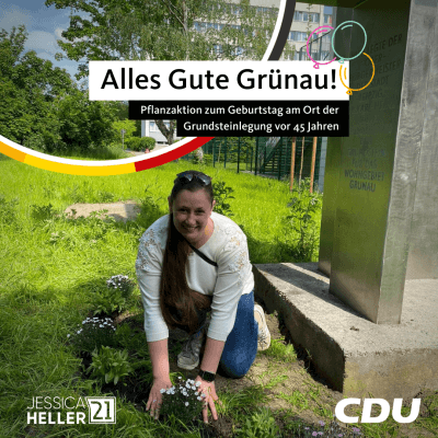 Alles Gute zum 45. Geburtstag, Grünau!