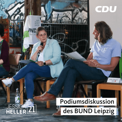 Podiumsdiskussion des BUND Leipzig