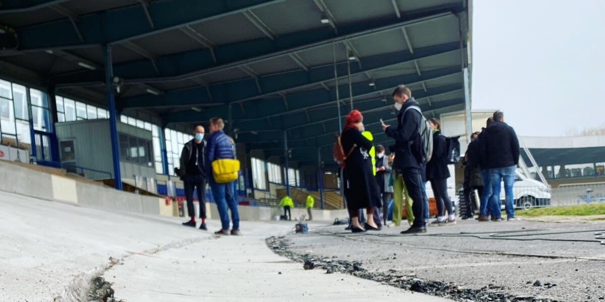 Startschuss zur Sanierung der Leipziger Radrennbahn