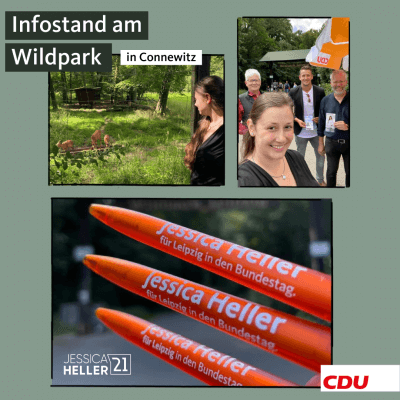 Infostand am Wildpark