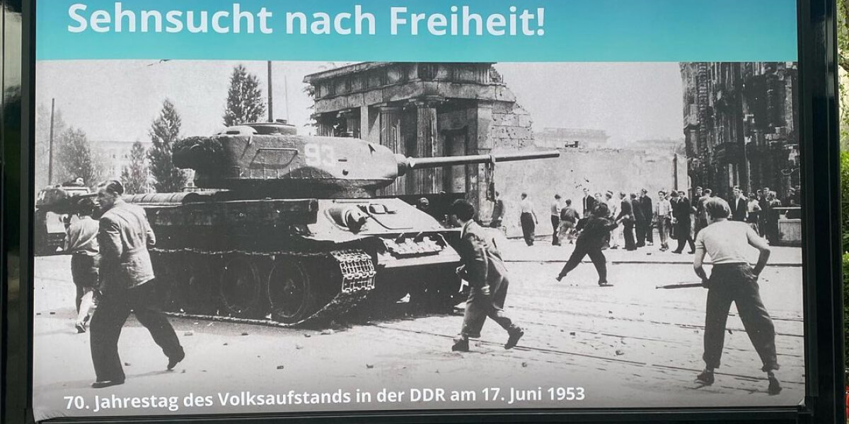 70. Jahrestag des Volksaufstandes in der DDR am 17. Juni 1953