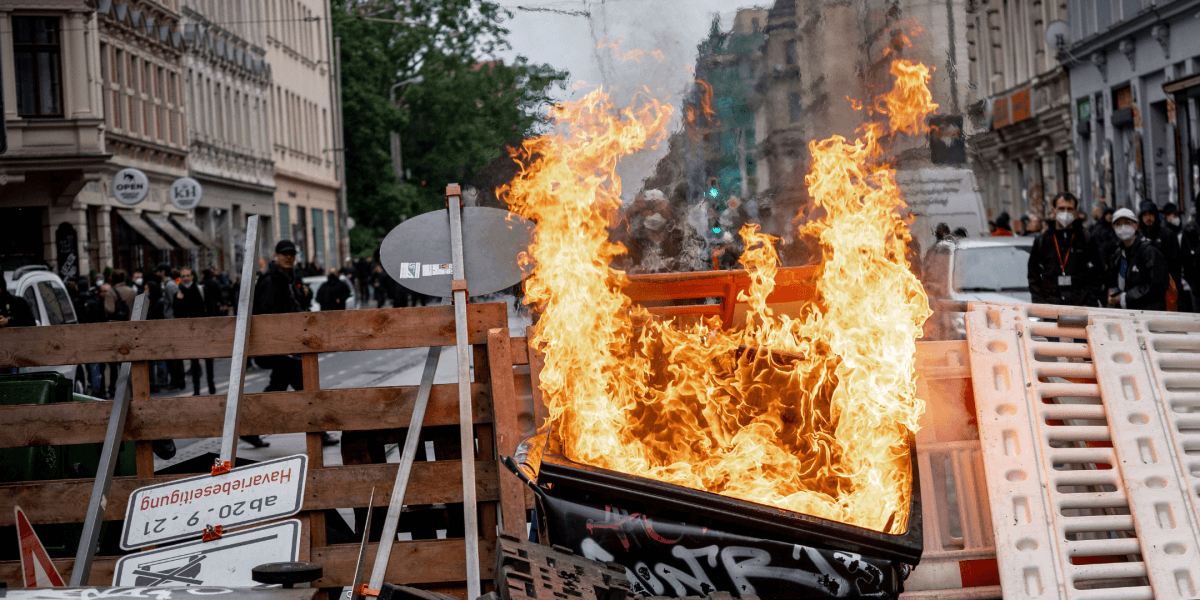 Die Leipziger haben die Aufmärsche gewaltbereiter Extremisten satt!