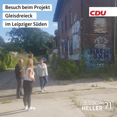 Besuch beim Projekt Gleisdreieck